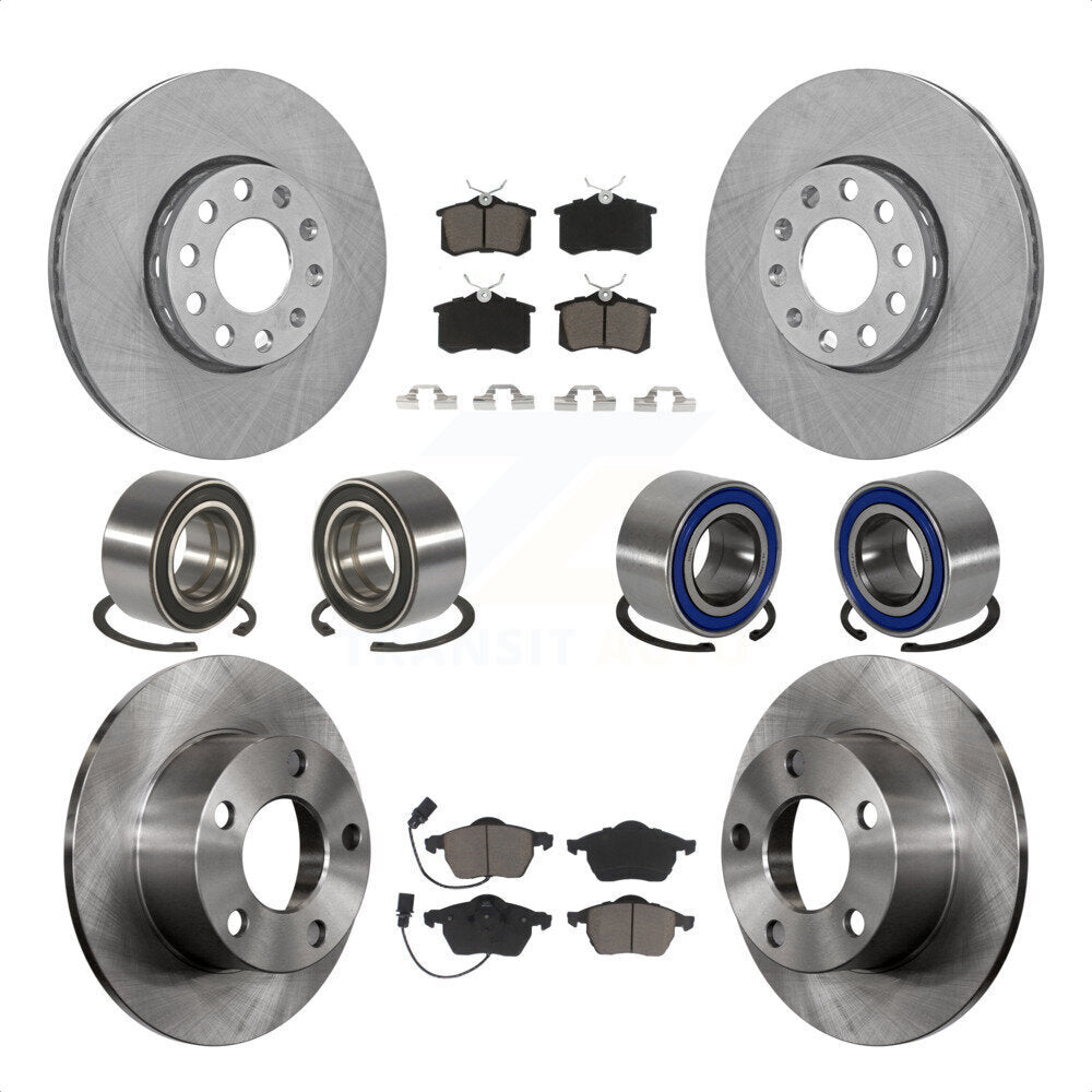 [Avant + Arrière] Kit de Roulement de roue pour 2000 Volkswagen Passat 1.8L avec Turbocharged KBB-117396 par Transit Auto