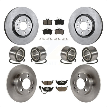 [Avant + Arrière] Kit de Roulement de roue pour 2004 Volkswagen Golf 2.0L 1.9L KBB-117397 par Transit Auto
