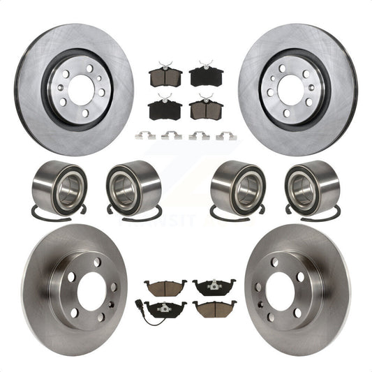 [Avant + Arrière] Kit de Roulement de roue pour 2004 Volkswagen Golf 2.0L 1.9L KBB-117397 par Transit Auto