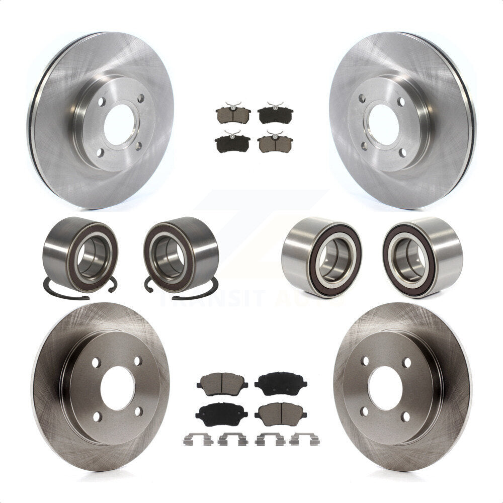 [Avant + Arrière] Kit de Roulement de roue pour 2014-2018 Ford Fiesta ST KBB-117399 par Transit Auto