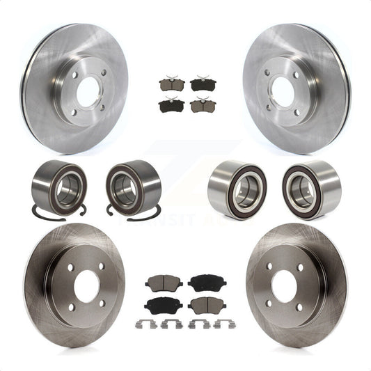 [Avant + Arrière] Kit de Roulement de roue pour 2014-2018 Ford Fiesta ST KBB-117399 par Transit Auto