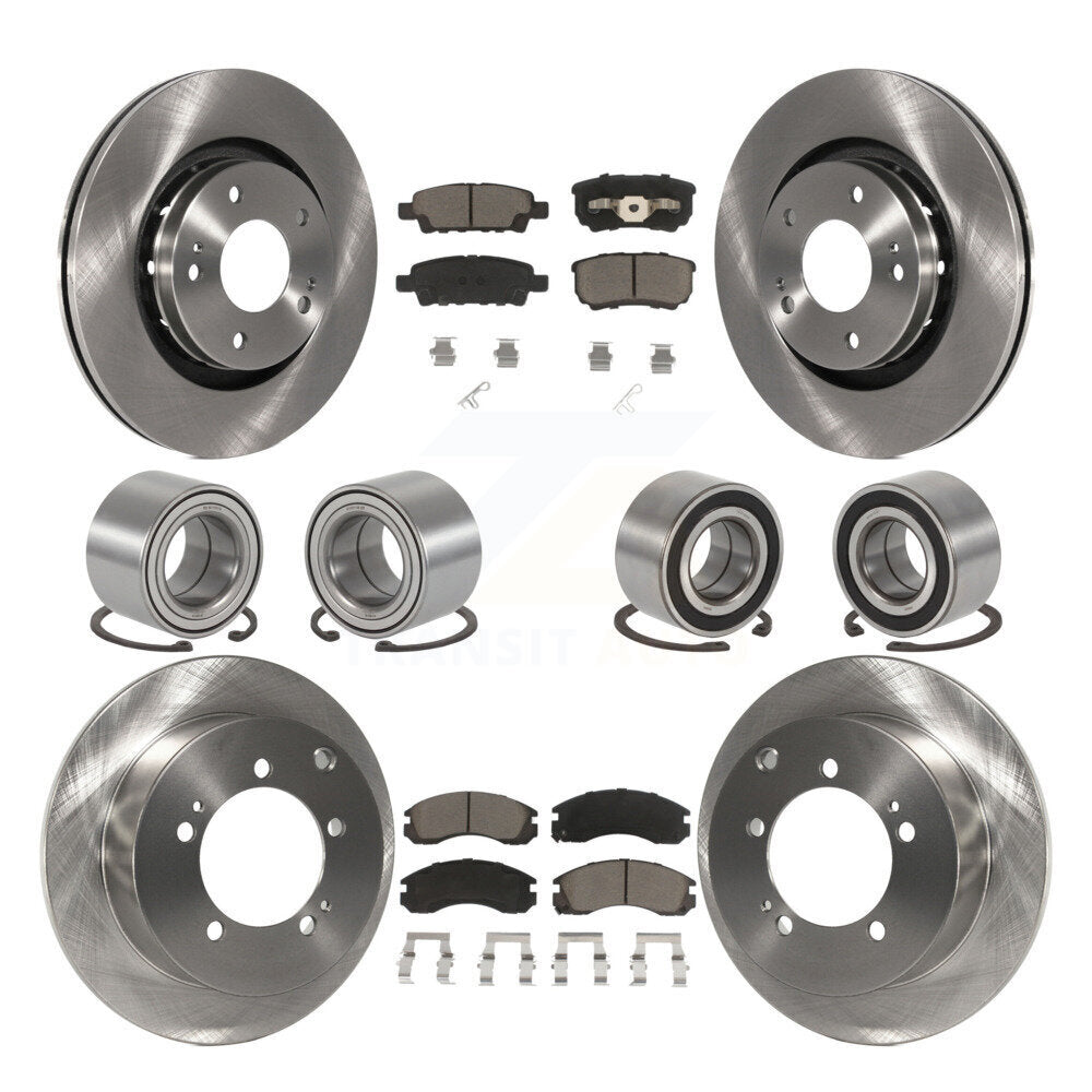 [Avant + Arrière] Kit de Roulement de roue pour 2005-2006 Mitsubishi Outlander AWD KBB-117401