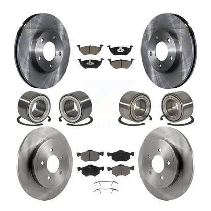 [Avant + Arrière] Kit de Roulement de roue pour Ford Escape Mazda Tribute Mercury Mariner KBB-117402