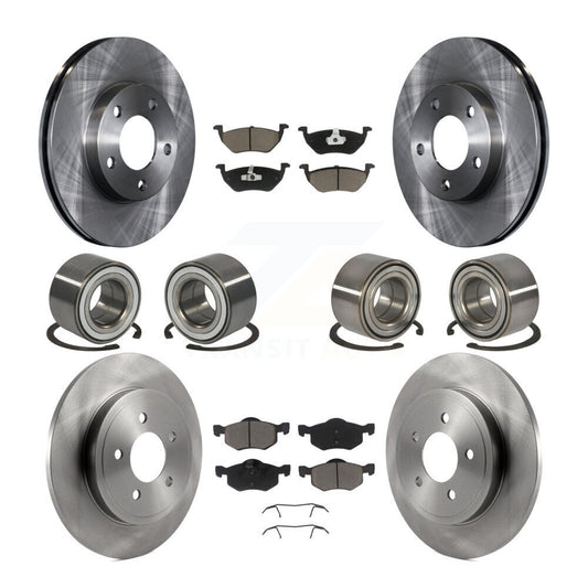 [Avant + Arrière] Kit de Roulement de roue pour Ford Escape Mazda Tribute Mercury Mariner KBB-117402