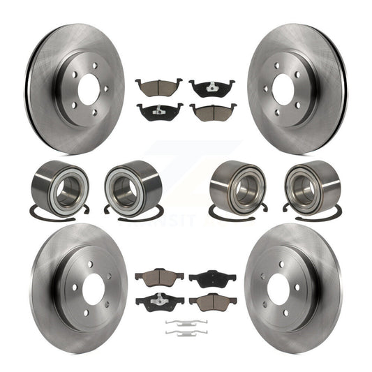 [Avant + Arrière] Kit de Roulement de roue pour Ford Escape Mercury Mariner Mazda Tribute KBB-117403