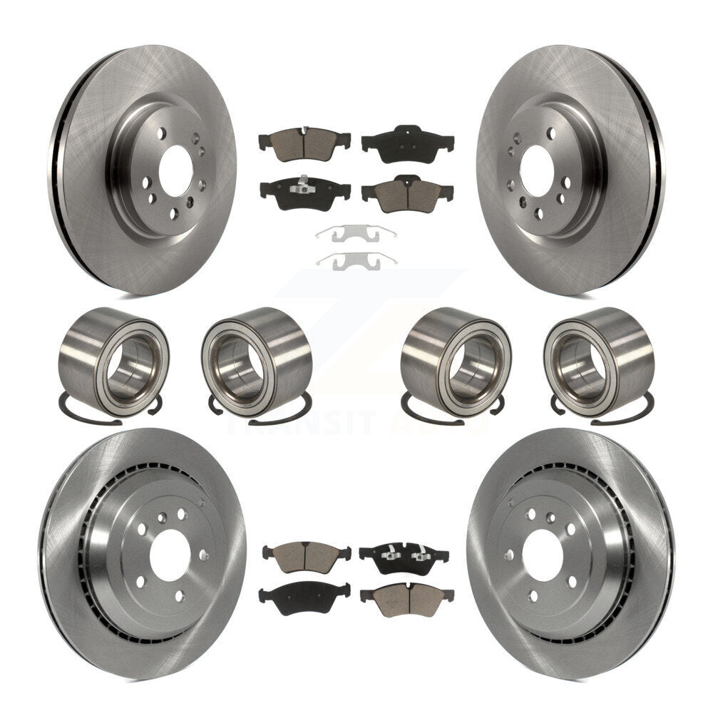 [Avant + Arrière] Kit de Roulement de roue pour Mercedes-Benz R350 ML500 avec Vented Rotor KBB-117409