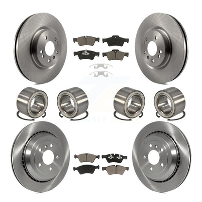 [Avant + Arrière] Kit de Roulement de roue pour Mercedes-Benz R350 ML500 avec Vented Rotor KBB-117409