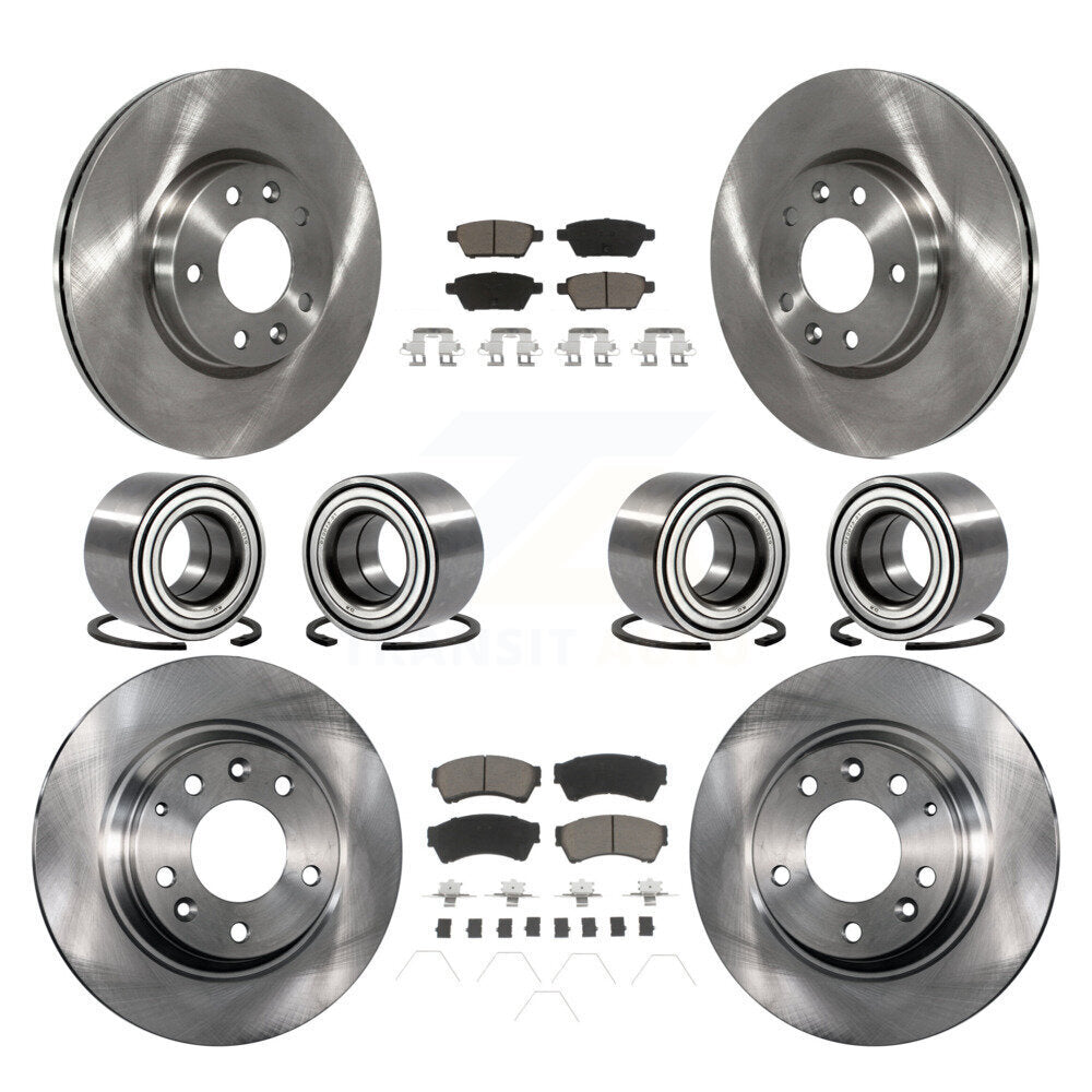 [Avant + Arrière] Kit de Roulement de roue pour Ford Fusion Lincoln MKZ Mercury Milan KBB-117416