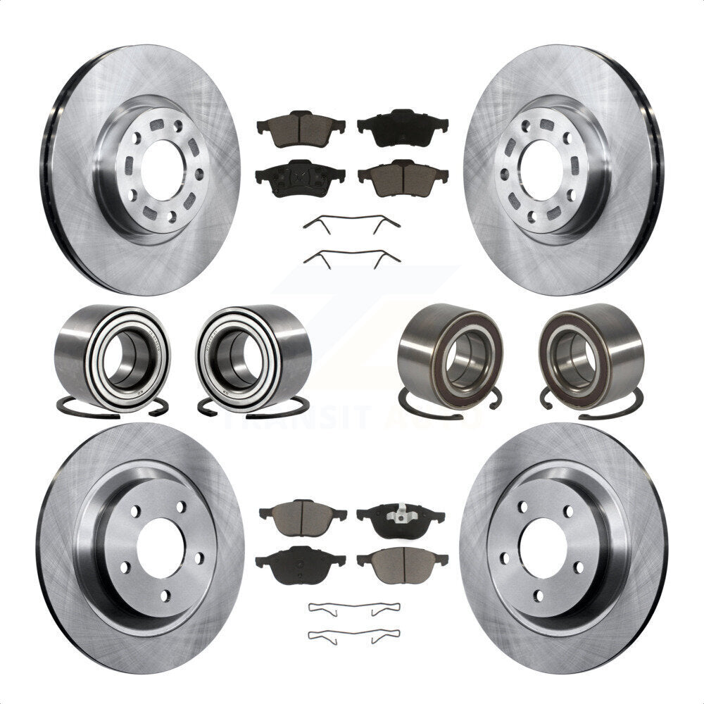[Avant + Arrière] Kit de Roulement de roue pour 2006 Mazda 5 To 02 06 KBB-117418 par Transit Auto