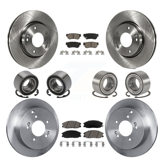 [Avant + Arrière] Kit de Roulement de roue pour Hyundai Santa Fe avec 276mm Diameter Rotor KBB-117422