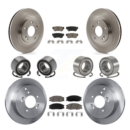 [Avant + Arrière] Kit de Roulement de roue pour Hyundai Santa Fe avec 294mm Diameter Rotor KBB-117423