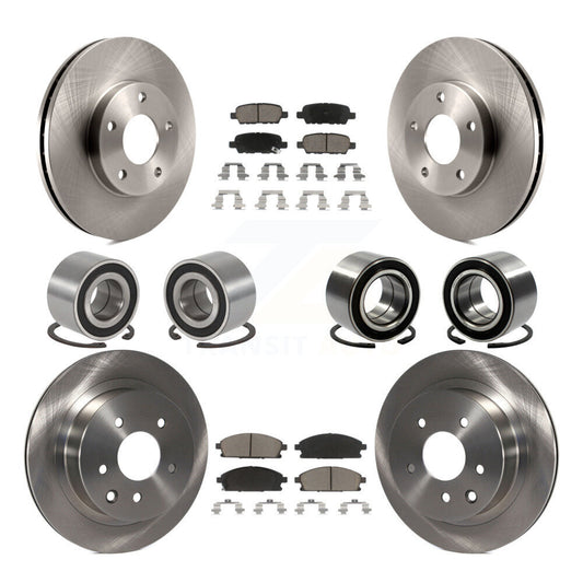 [Avant + Arrière] Kit de Roulement de roue pour 2005-2006 Nissan X-Trail FWD KBB-117427