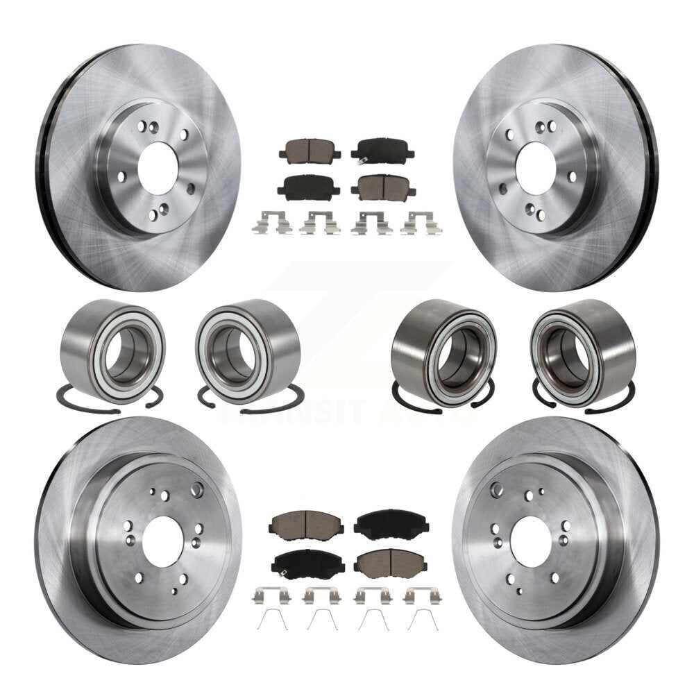 [Avant + Arrière] Kit de Roulement de roue pour 2005-2008 Honda Pilot KBB-117432