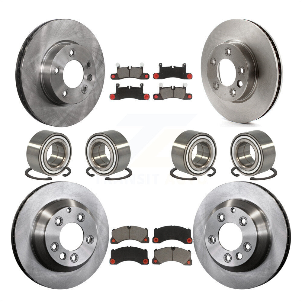 [Avant + Arrière] Kit de Roulement de roue pour 2016-2017 Volkswagen Touareg KBB-117437 par Transit Auto