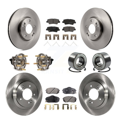 [Avant + Arrière] Kit de Roulement de roue pour 2016 Kia Soul EV From Chassis VIN #160921 KBB-117447