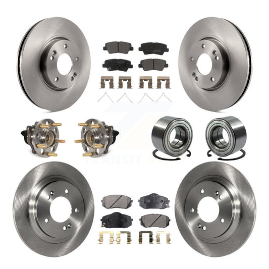 [Avant + Arrière] Kit de Roulement de roue pour 2016 Kia Soul EV From Chassis VIN #160921 KBB-117447