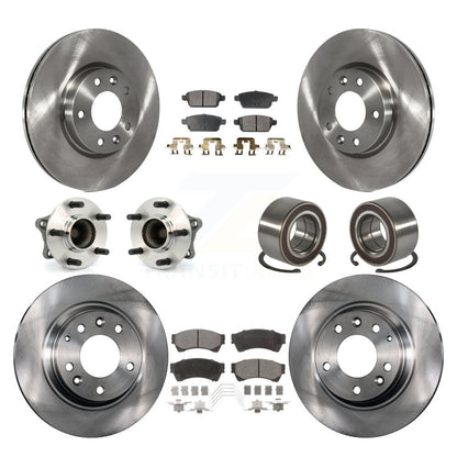 [Avant + Arrière] Kit de Roulement de roue pour 2009-2013 Mazda 6 2.5L KBB-117451
