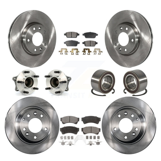 [Avant + Arrière] Kit de Roulement de roue pour 2009-2013 Mazda 6 2.5L KBB-117451