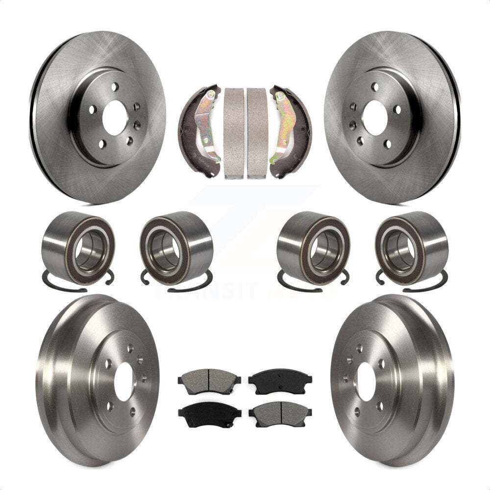 [Avant + Arrière] Kit de Roulement de roue pour 2013-2017 Chevrolet Trax AWD KBB-117455 par Transit Auto