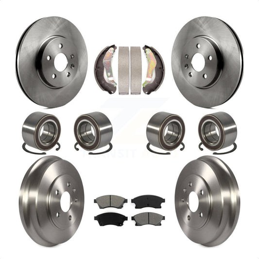 [Avant + Arrière] Kit de Roulement de roue pour 2013-2017 Chevrolet Trax AWD KBB-117455 par Transit Auto