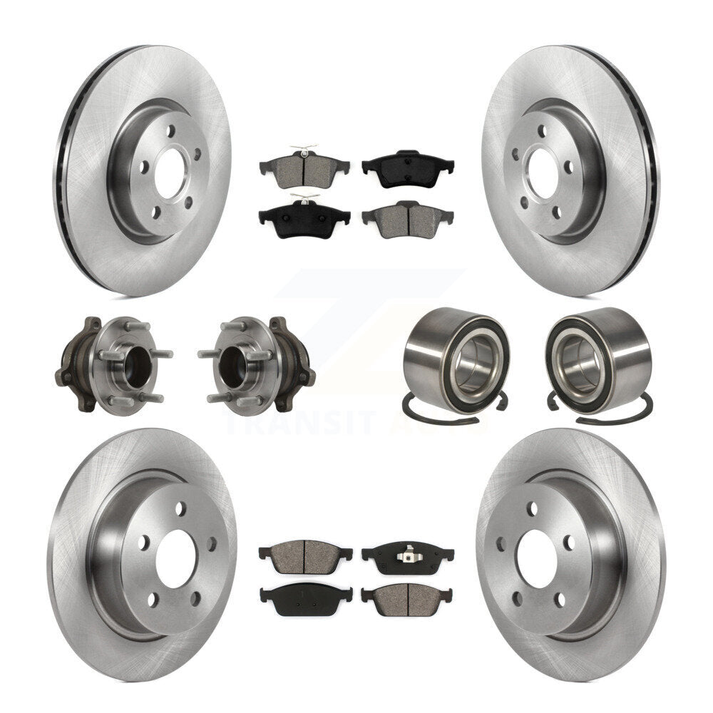 [Avant + Arrière] Kit de Roulement de roue pour 2018 Ford Connect From 05 28 18 KBB-117456