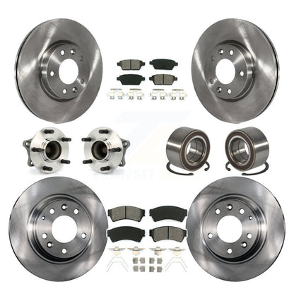 [Avant + Arrière] Kit de Roulement de roue pour 2009-2013 Mazda 6 2.5L KBB-117460
