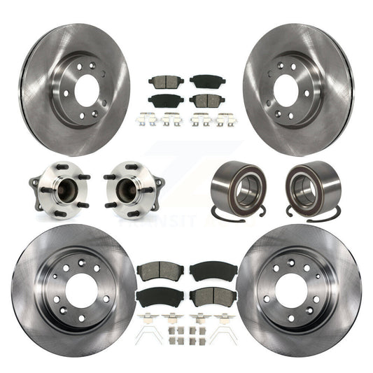 [Avant + Arrière] Kit de Roulement de roue pour 2009-2013 Mazda 6 2.5L KBB-117460