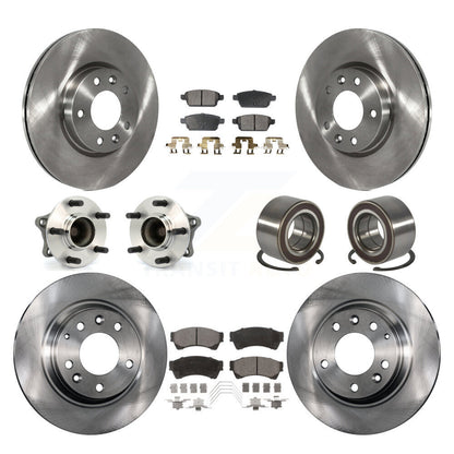 [Avant + Arrière] Kit de Roulement de roue pour 2009-2013 Mazda 6 2.5L KBB-117468
