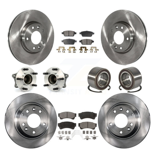 [Avant + Arrière] Kit de Roulement de roue pour 2009-2013 Mazda 6 2.5L KBB-117468
