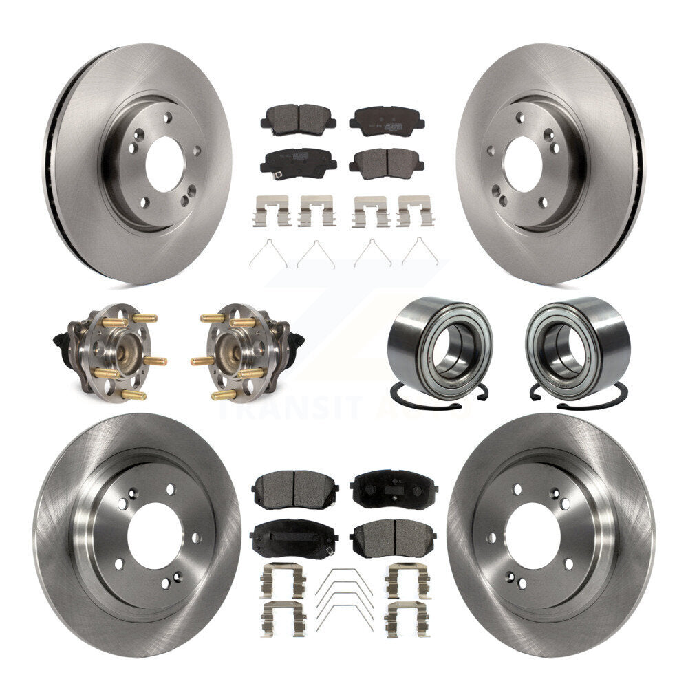 [Avant + Arrière] Kit de Roulement de roue pour 2017-2018 Kia Soul EV KBB-117469