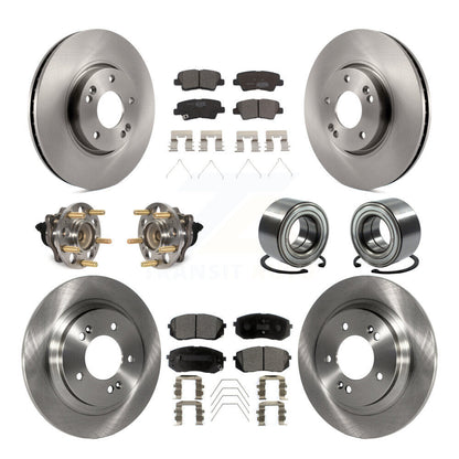 [Avant + Arrière] Kit de Roulement de roue pour 2017-2018 Kia Soul EV KBB-117469