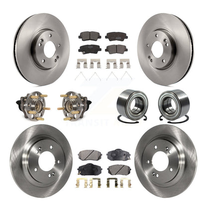 [Avant + Arrière] Kit de Roulement de roue pour 2016 Kia Soul EV From Chassis VIN #160921 KBB-117471