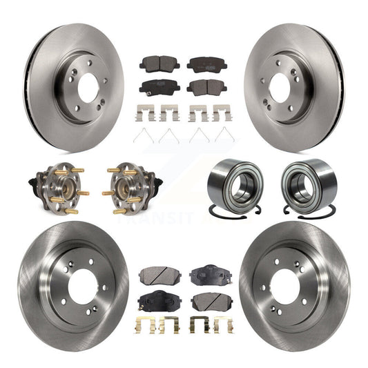 [Avant + Arrière] Kit de Roulement de roue pour 2016 Kia Soul EV From Chassis VIN #160921 KBB-117471