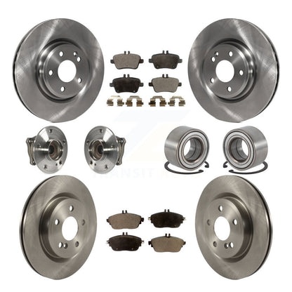 [Avant + Arrière] Kit de Roulement de roue pour 2015-2017 Mercedes-Benz GLA250 FWD avec Vented KBB-117472