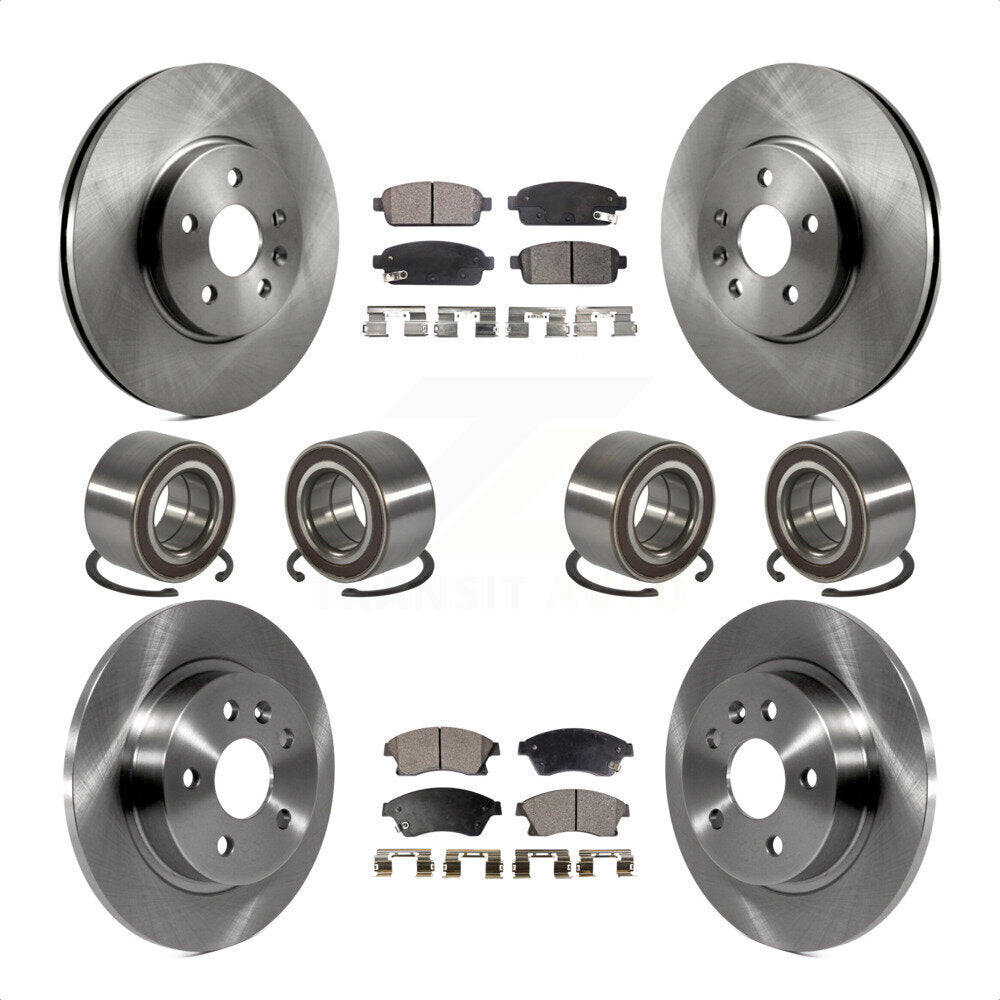 [Avant + Arrière] Kit de Roulement de roue pour 2013-2017 Buick Encore Chevrolet Trax AWD KBB-117477 par Transit Auto