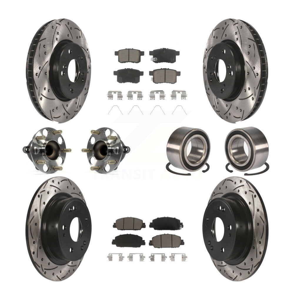 [Avant + Arrière] Kit de Roulement de roue pour Honda Accord KBB-117480