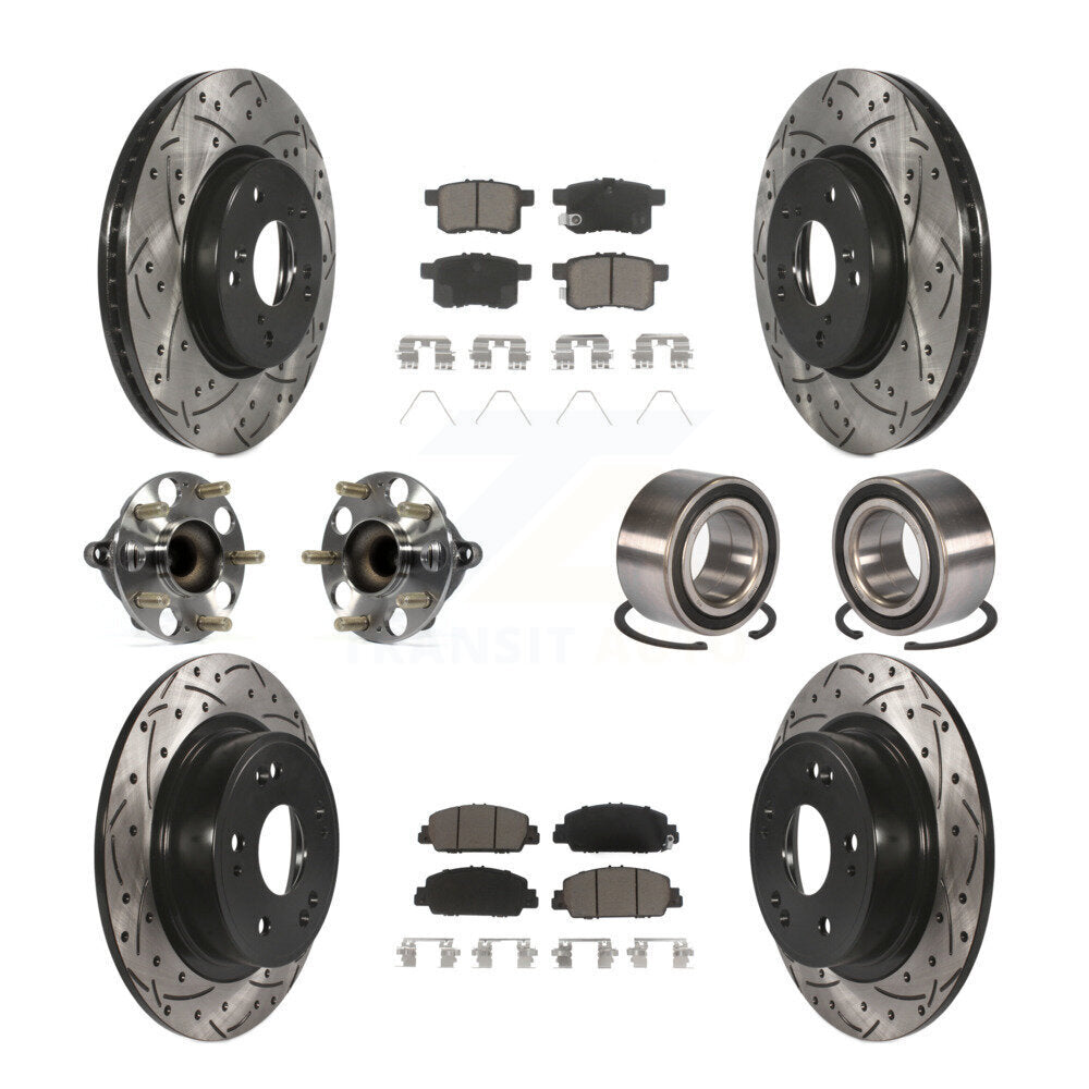 [Avant + Arrière] Kit de Roulement de roue pour Honda Accord KBB-117481