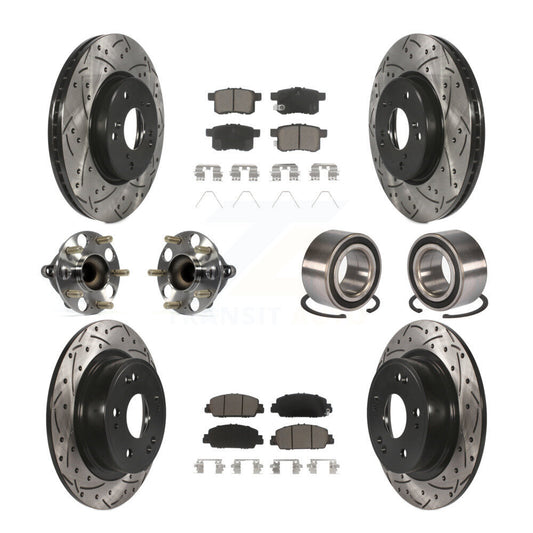[Avant + Arrière] Kit de Roulement de roue pour Honda Accord KBB-117481