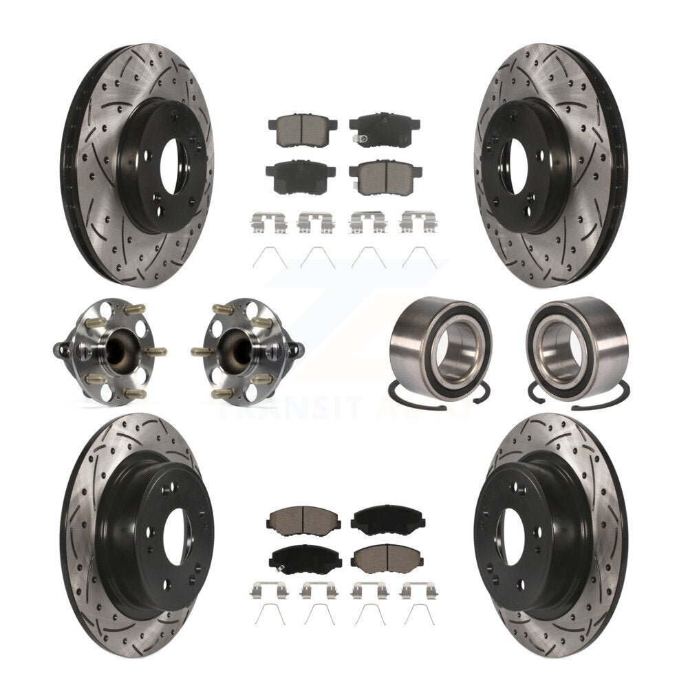 [Avant + Arrière] Kit de Roulement de roue pour Honda Accord KBB-117482