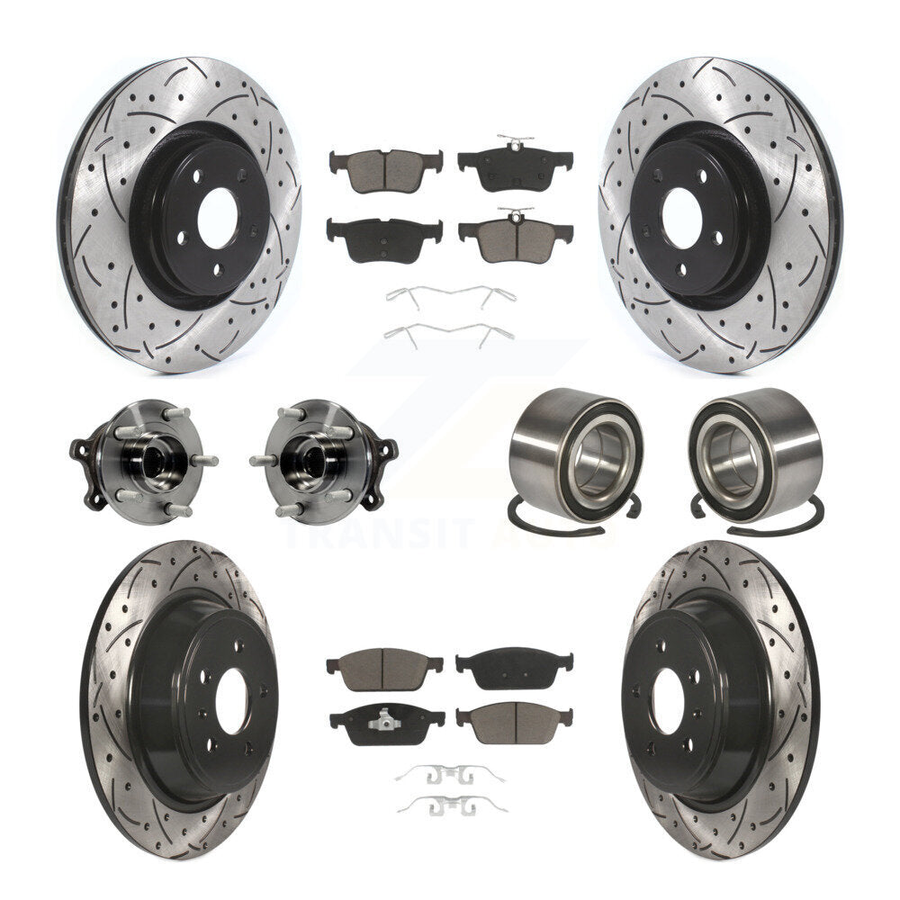 [Avant + Arrière] Kit de Roulement de roue pour Lincoln MKC KBB-117489