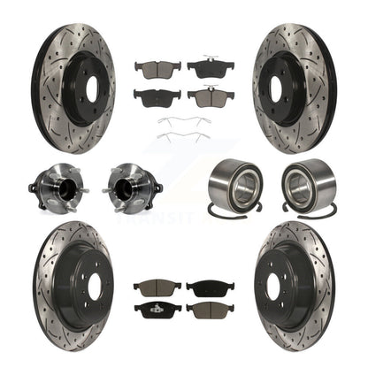 [Avant + Arrière] Kit de Roulement de roue pour Ford Escape Lincoln MKC KBB-117492