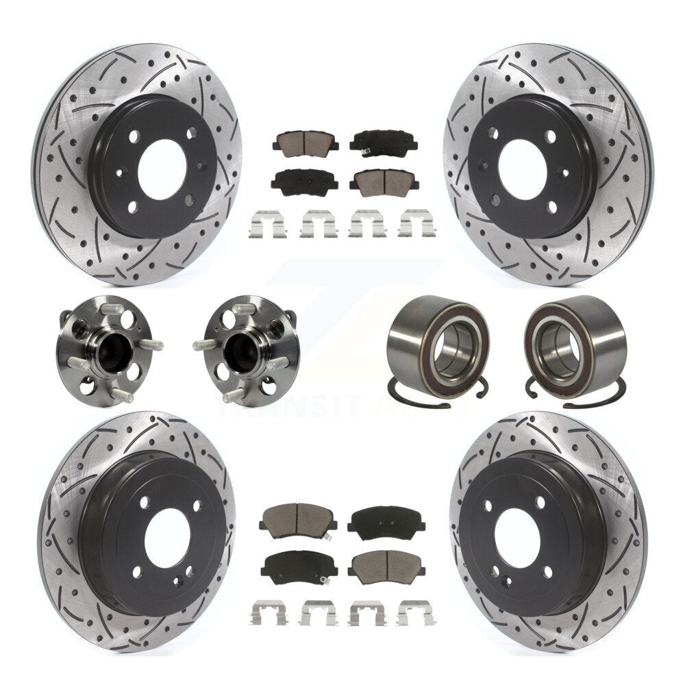[Avant + Arrière] Kit de Roulement de roue pour Kia Rio KBB-117500