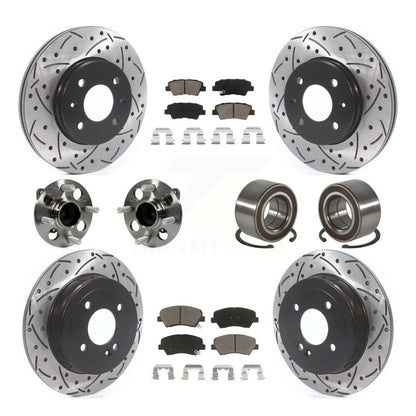 [Avant + Arrière] Kit de Roulement de roue pour Kia Rio KBB-117500