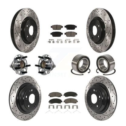 [Avant + Arrière] Kit de Roulement de roue pour Acura TL KBB-117505