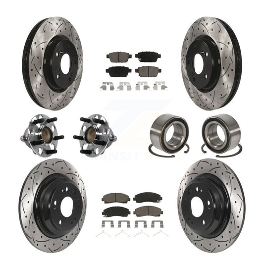 [Avant + Arrière] Kit de Roulement de roue pour Acura TL KBB-117505