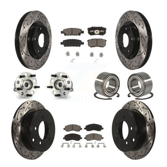 [Avant + Arrière] Kit de Roulement de roue pour Jeep Patriot Compass Dodge Caliber KBB-117508