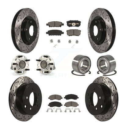 [Avant + Arrière] Kit de Roulement de roue pour Jeep Patriot Compass Dodge Caliber KBB-117509