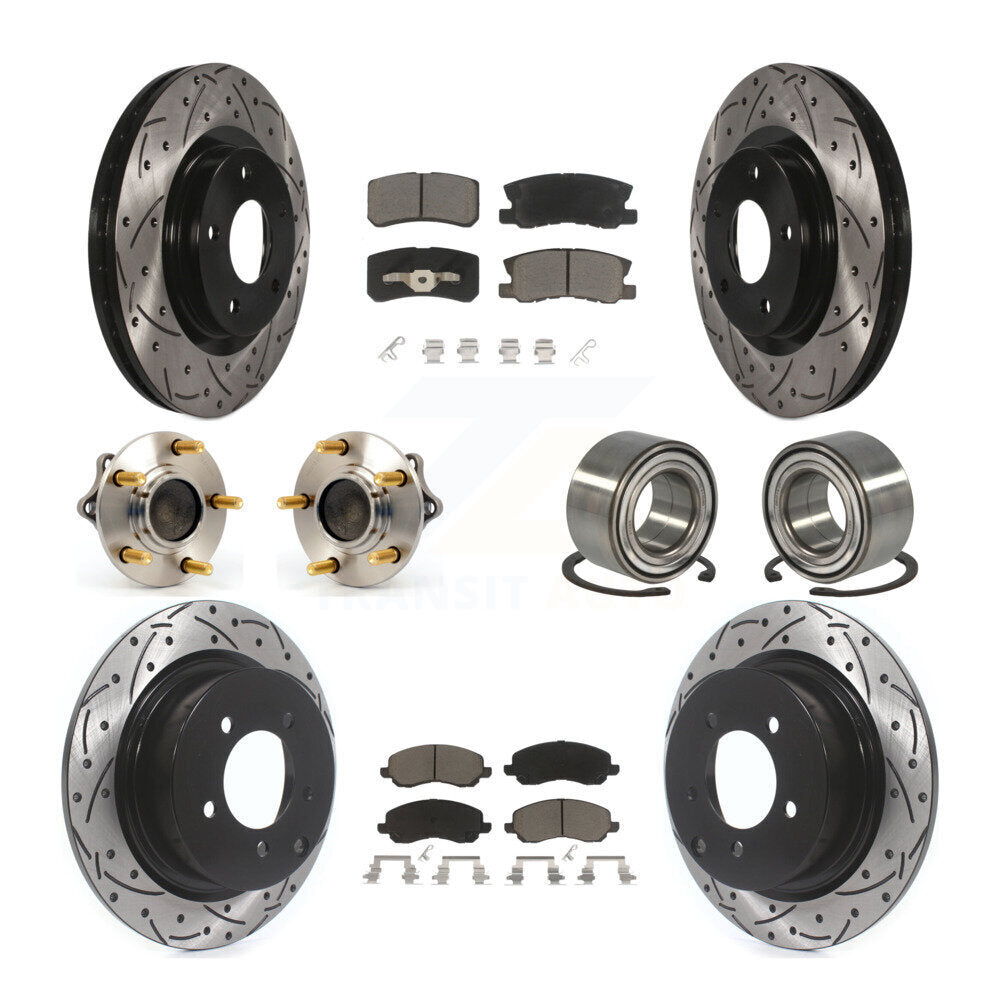[Avant + Arrière] Kit de Roulement de roue pour Mitsubishi Lancer Outlander Sport KBB-117510