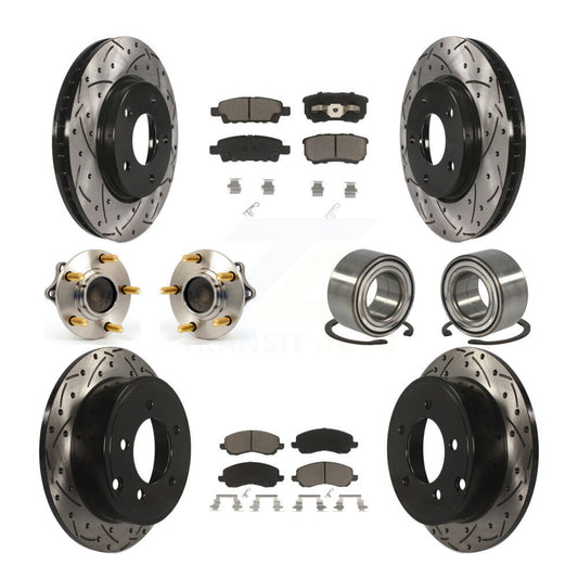 [Avant + Arrière] Kit de Roulement de roue pour Mitsubishi Lancer KBB-117511