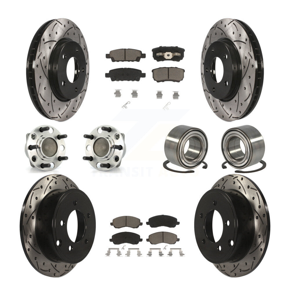 [Avant + Arrière] Kit de Roulement de roue pour Dodge Caliber KBB-117512
